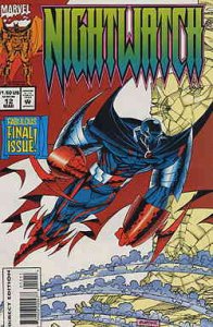 Nightwatch #12 VG ; Marvel | low grade comic Last Issue