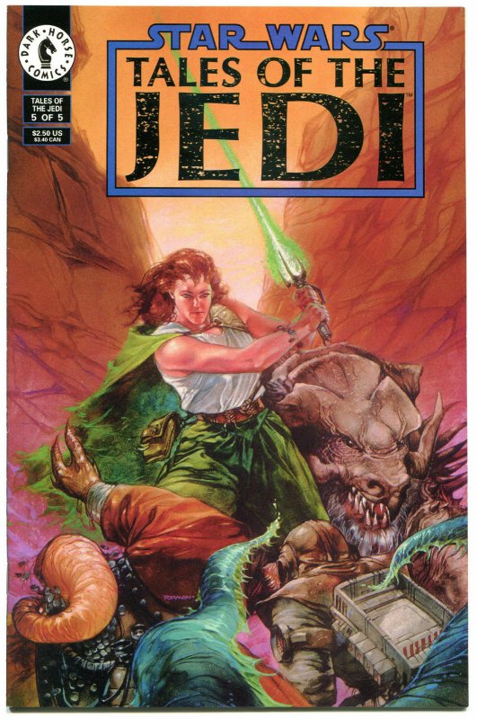 STAR WARS Tales of the JEDI #1 2 3 4 5, VF+, Dave Dorman, Tom Veitch, 1993