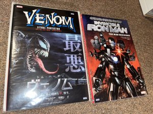 Marvel Japanese Language Softcover TPB Lot of Venom Lethal Protector & Iron Man