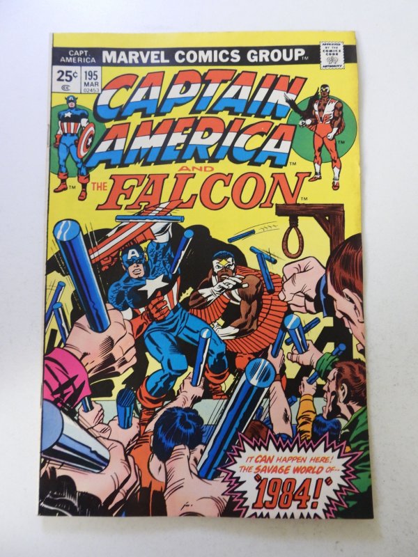 Captain America #195 (1976) VF- condition MVS intact