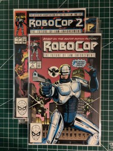 RoboCop #1, 2, 3, 5, 7, 8, 12, 20 (1990)  RoboCop 2 #1  VF to NM