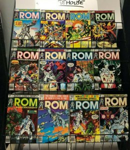 ROM  (1979-1986) 1-75, ANN 1-4  the COMPLETE Marvel series The Space Knight