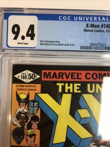 Uncanny X-Men (1980) # 140 (CGC 9.4 WP) | Chris Claremont John Byrne