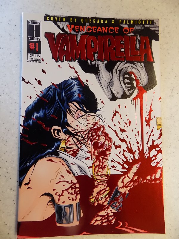 VENGEANCE OF VAMPIRELLA RED VARIANT # 1