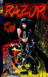 Razor: Burn #2 VF ; London Night | Jim Balent