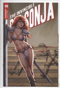 Invincible RED SONJA #9 B, NM, She-Devil, Linsner, more RS in store 2021 2022