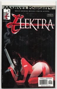 Elektra #2 Variant Cover (2001) Elektra