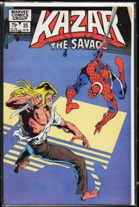 Ka-Zar the Savage #25 (1983) Ka-Zar