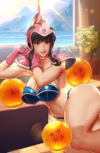 Chi Chi Dragon Ball Z Cosplay 5 Book Set by Bearwitch BooKoo Bear Babes