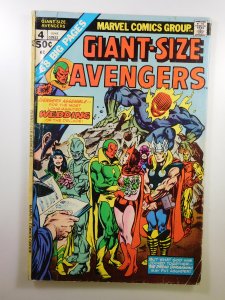 Giant-Size Avengers #4 (1975) GD/VG