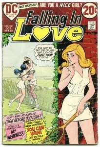 Falling In Love #137-Tennis cover -DC Romance G/VG 