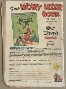 Walt Disney's Comics and Stories #132 (1951) Low Grade