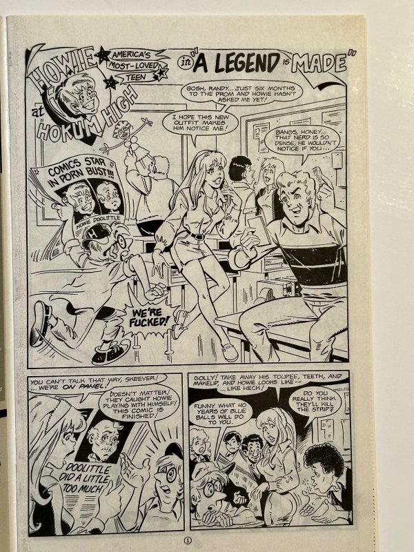 BANGS AND THE GANG #1, 1994 1st Print, By Schhwing Comics