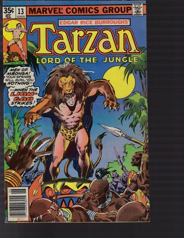 Tarzan #13 (Marvel, 1978) FN/VF