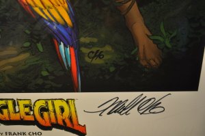 Jungle Girl By Frank Cho Signed WH