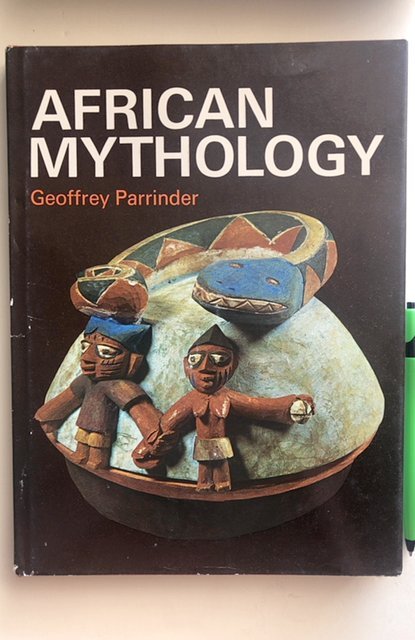 African mythology by Parrinder, 1973,139p,very good