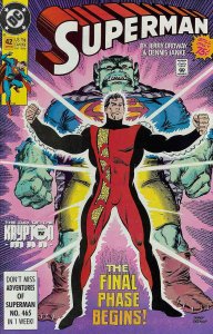 Superman (2nd Series) #42 VF/NM ; DC