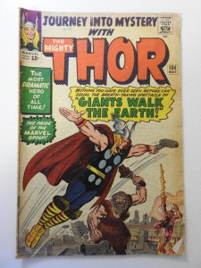 Journey into Mystery #104 (1964) GD+ Condition moisture damage