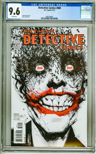 Detective Comics #880 (2011) CGC 9.6! White Pages!