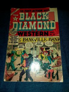 Black Diamond Western #44 1953 Lev Gleason Comic Book golden age precode classic