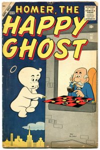 Homer The Happy Ghost #16 1957-Atlas Comic DAN DE CARLO VG