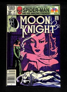 Moon Knight (1980) #14 Newsstand Variant 1st Stained Glass Scarlet!