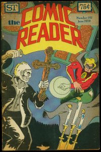 The Comic Reader Fanzine #157 1978- Green Lantern & Solomon Grundy cover G