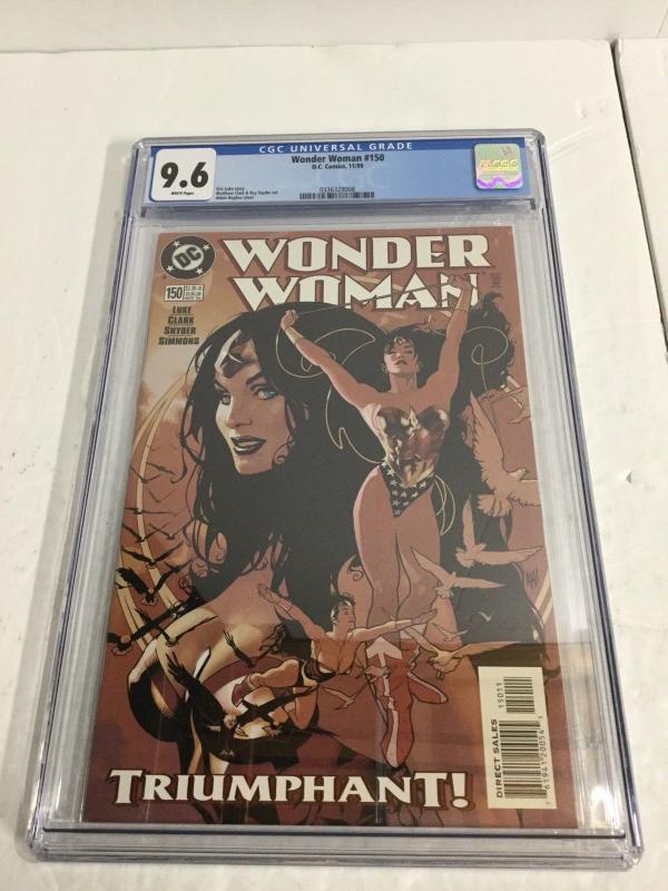 Wonder Woman 150 Cgc 9.6 Adam Hughes Cover AH!