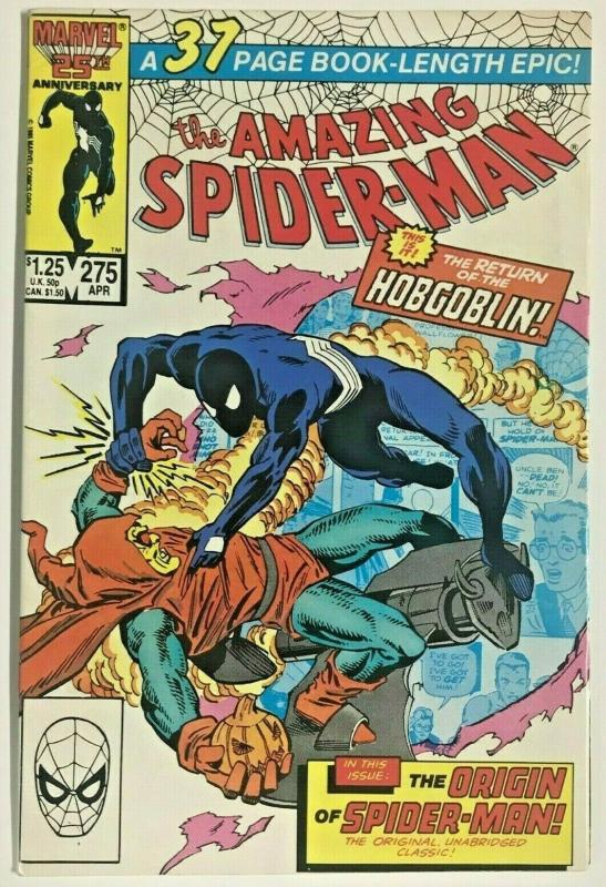 AMAZING SPIDER-MAN#275 FN/VF 1986 MARVEL COMICS