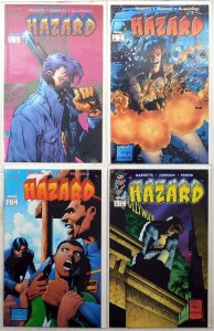 Hazard Lot of 4 #1, 2, 4, 5 (1996) Image Comics 1st Print Comic Books