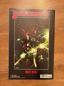 The Scorched # 4 NM 1st Print Variant Image Comic Book Spawn 6 J280