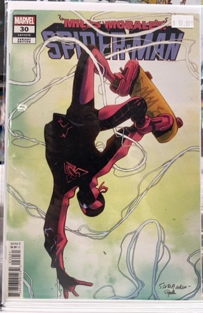 Miles Morales: Spider-Man #30 Pichelli Cover (2021)