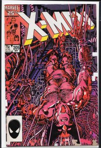 The Uncanny X-Men #205 (1986) X-Men