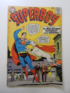 Superboy #118 (1965) GD Condition 2 centerfold wraps detached