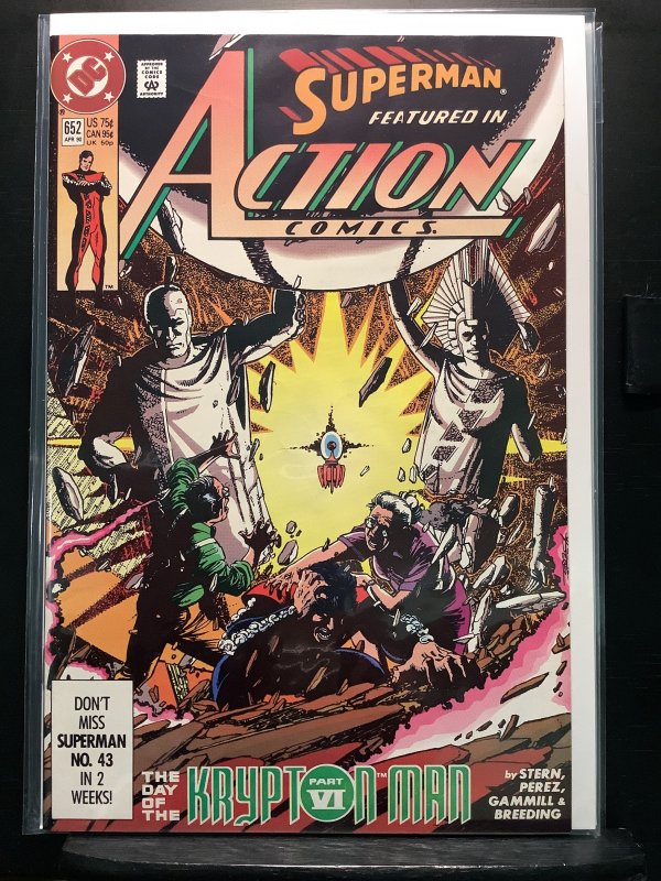 Action Comics #652 Direct Edition (1990)