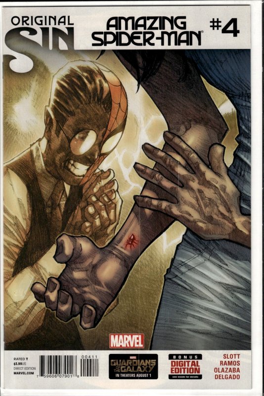 The Amazing Spider-Man #4 (2014) 1st Silk!