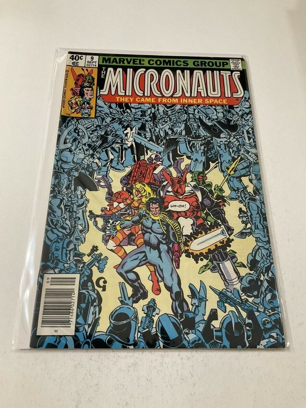 Micronauts 9 Vf Very Fine 8.0 Marvel Comics