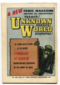 This Magazine Is Haunted #5 1951-Fawcett-Zombie headlight cover- FN- 