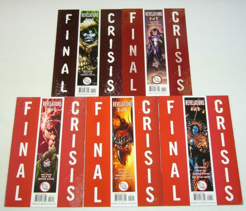 Final Crisis: Revelations #1-5 VF/NM complete series Greg Rucka ; DC