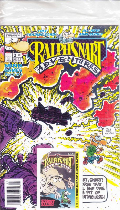 Ralph Snart Adventures (Vol. 4) #2 (Newsstand) (with card) FN ; Now | Mind Games