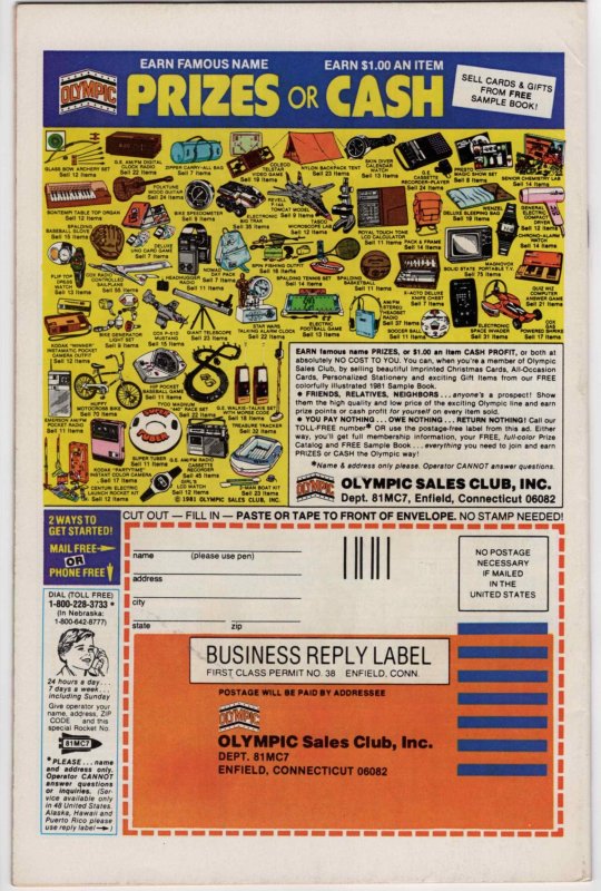 Raiders of the Lost Ark #2 Newsstand Edition (1981)