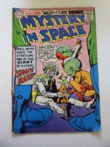 Mystery in Space #101 (1965) GD- Condition cover detached, moisture stains