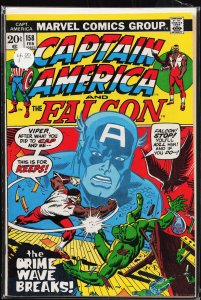 Captain America #158 (1973) Captain America and the Falcon