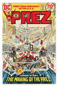 Prez #1 Joe Simon Jerry Grandenetti VF+