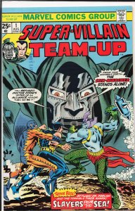 Super-Villain Team-Up #1 (1975) Namor the Sub-Mariner