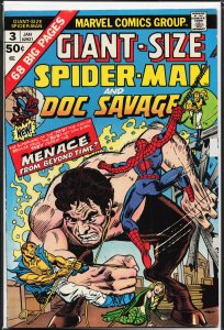 Giant-Size Spider-Man #3 (1975) Doc Savage