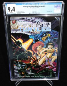 Teenage Mutant Ninja Turtles #32 (CGC 9.4) Mark Bode Cover - 1990
