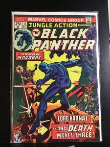 Jungle Action #11 Marvel Comics 1974 Featuring Black Panther / Lord Karnaj