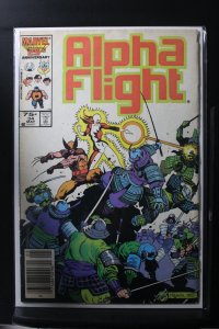 Alpha Flight #34 Newsstand Edition (1986)