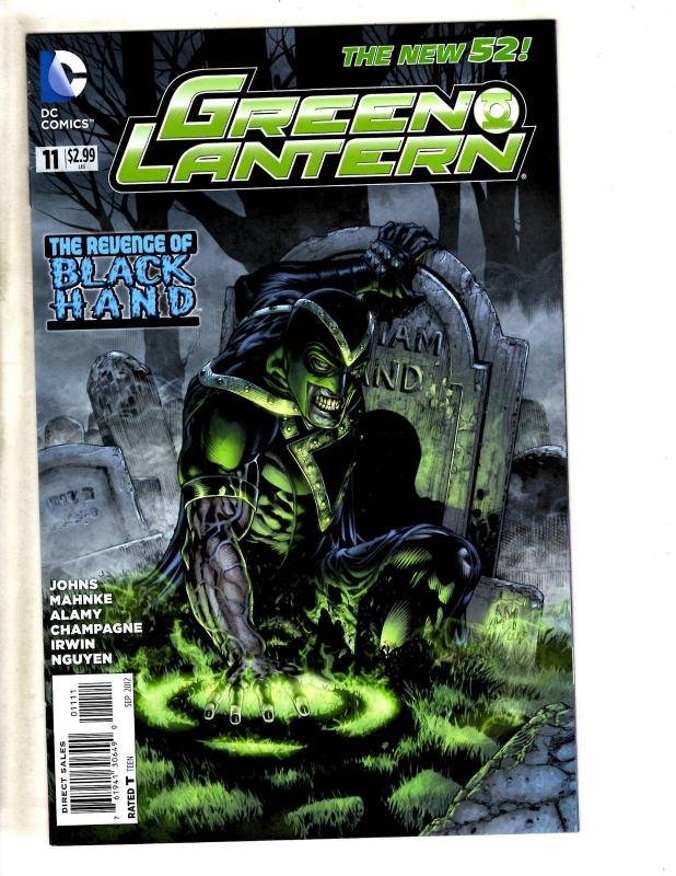 Lot Of 9 Green Lantern New 52 DC Comic Books # 2 3 4 5 6 7 9 10 11 Batman MK7